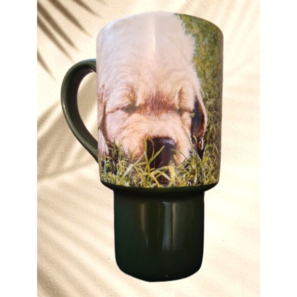 Lang Puppy Mug -Played Out- 12oz Tall coffee tea cup - Picture 1 of 6